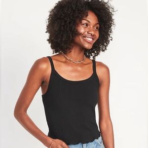 Old Navy Cropped Ribbed Tank Top